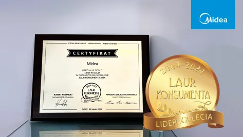 Celebrating Midea's success at the Consumer Laurel - Leader of the 20th Anniversary Gala!