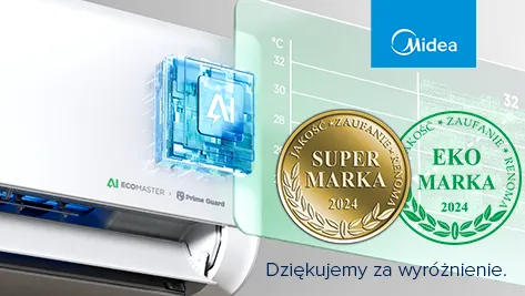 Innowacje, jakość, uznanie – Midea z tytułem „Super Marka" 2024